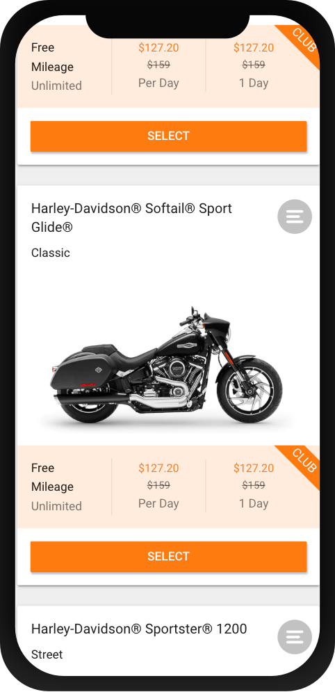 Motorcycle Club Savings